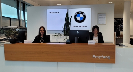 Sepp Fässler (Wil) AG Ihr BMW Händler in Wil Personal Mitarbeitende Empfang Team