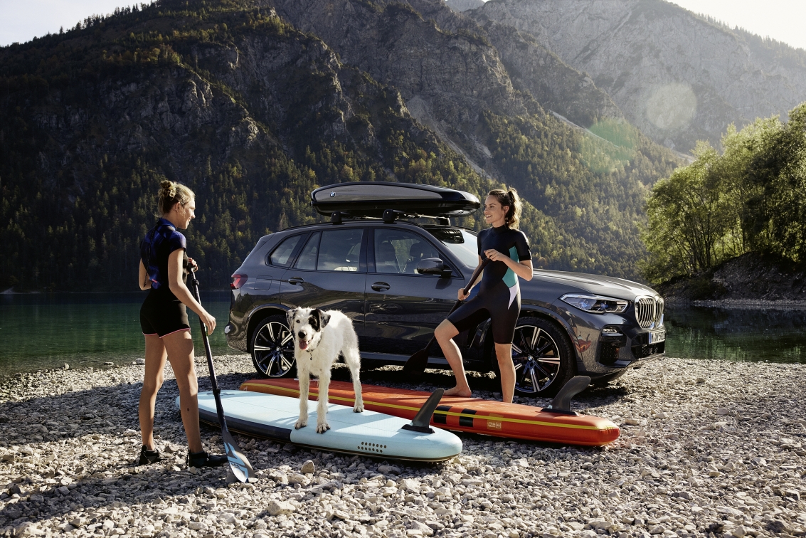 Zubehör BMW Standup Paddle Dachbox
