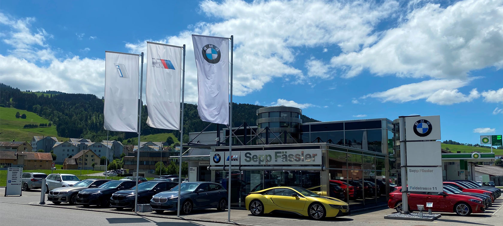 Sepp Fässler AG BMW Appenzell Titelbild Garage Autohaus