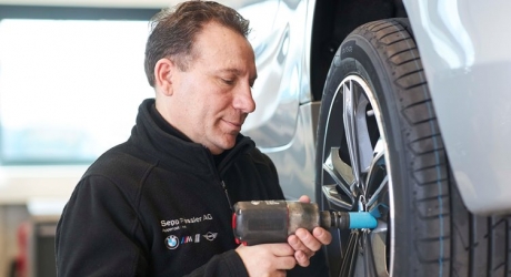 Sepp Fässler (Wil) AG BMW Garage Werstatt Radwechsel Service