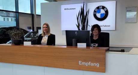 Sepp Fässler (Wil) AG Ihr BMW Partner in Wil Team Empfang Mitarbeiter Personal