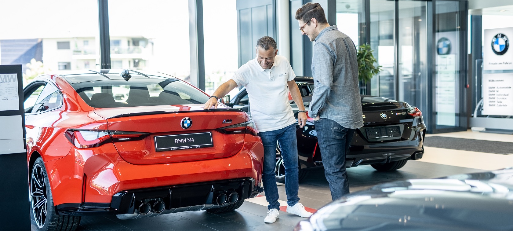 BMW M in der Garage Burkhardt AG