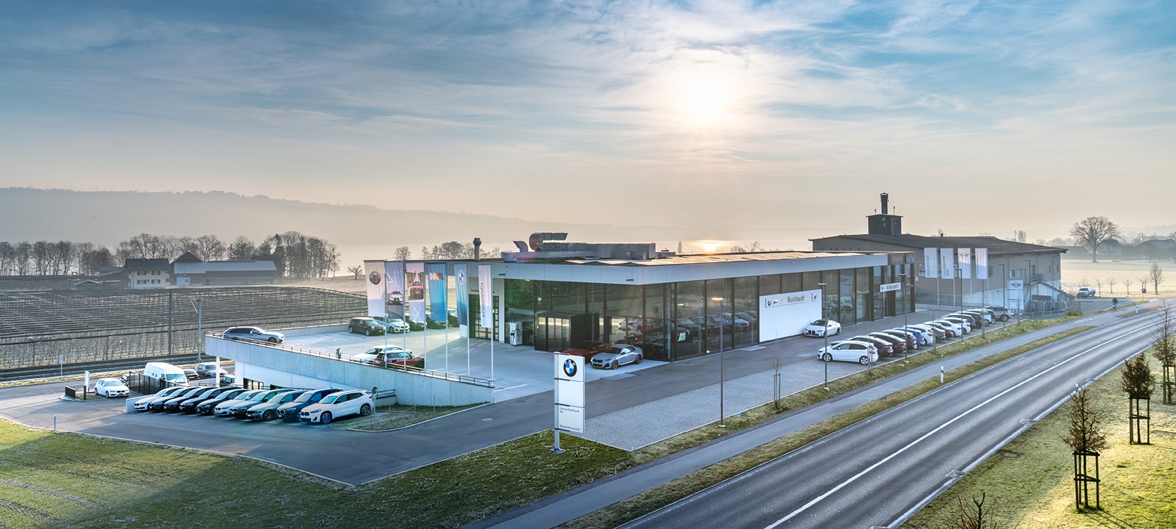 Garage Burkhardt AG: Modernster BMW/MINI Betrieb der Zentralschweiz