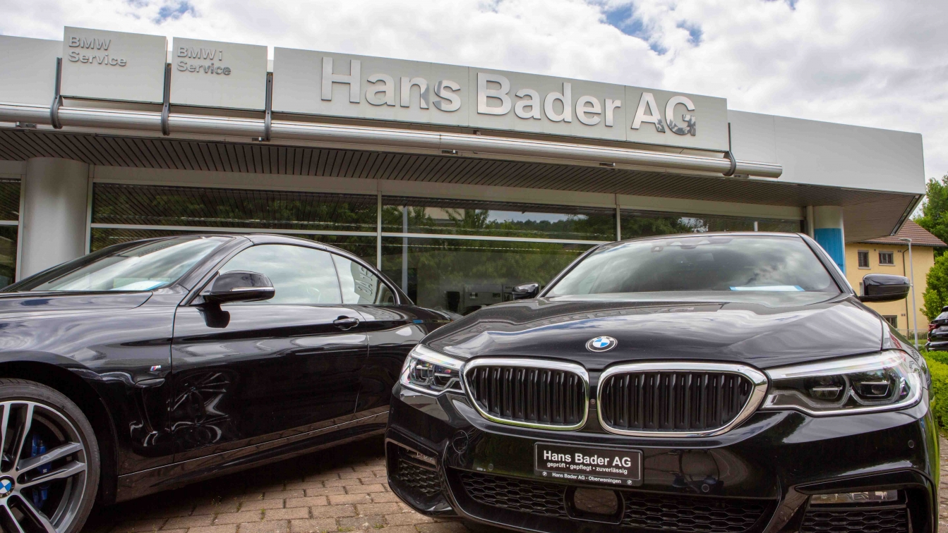 Hans Bader AG, Ihr BMW Partner in Oberweningen